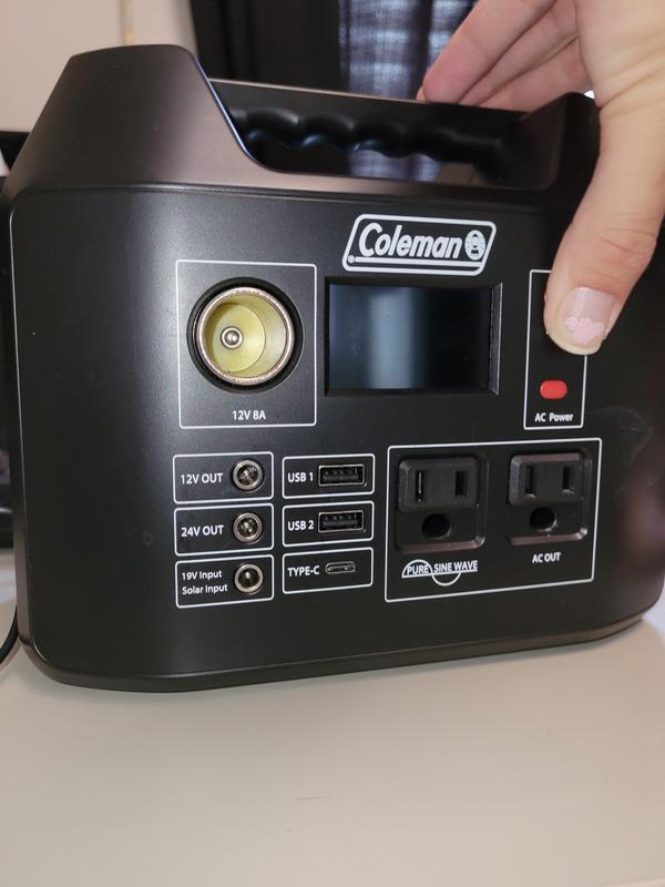 Coleman 300w can't power on after a month.
