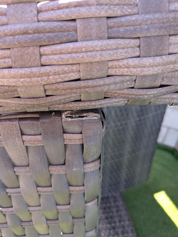 Damaged out of the box