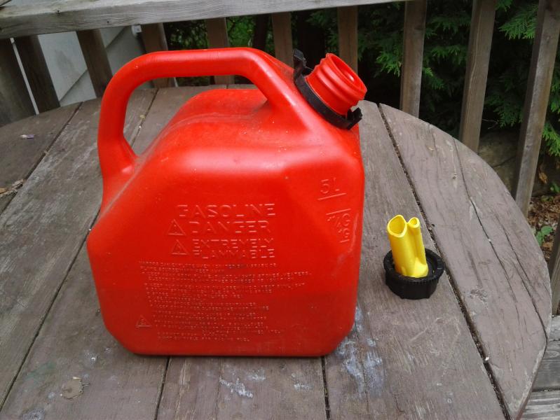 Cut off spout and it won't leak