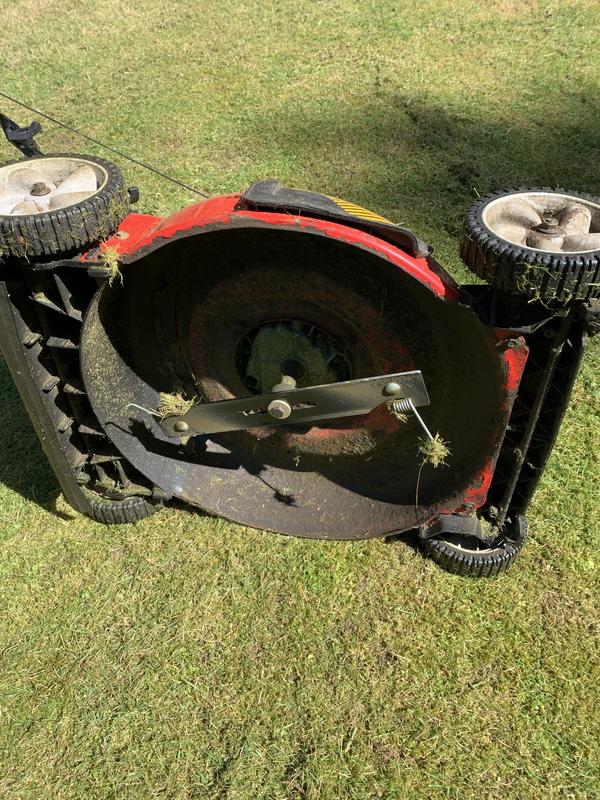 Installed blade attachment