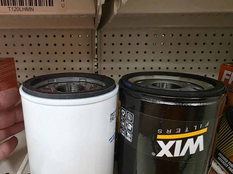 Wix threads are too close to gasket surface, not allowing ability to tighten on spindle.