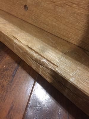 Table leg (part #3) - arrived damaged in box