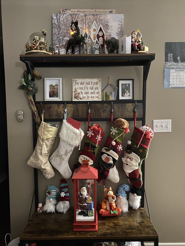 The stocking were hung…