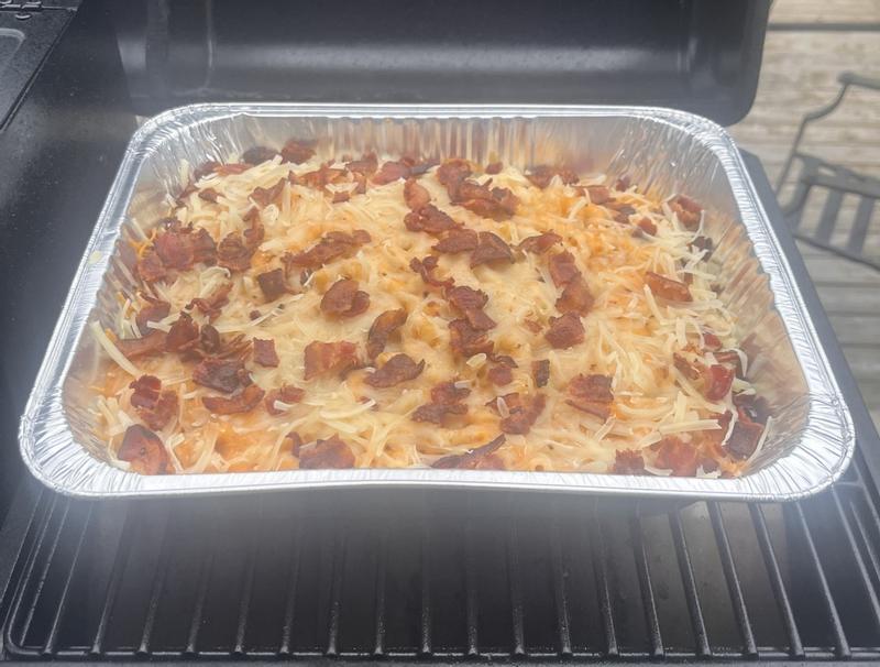 Applewood smoked Bacon Mac & Cheese