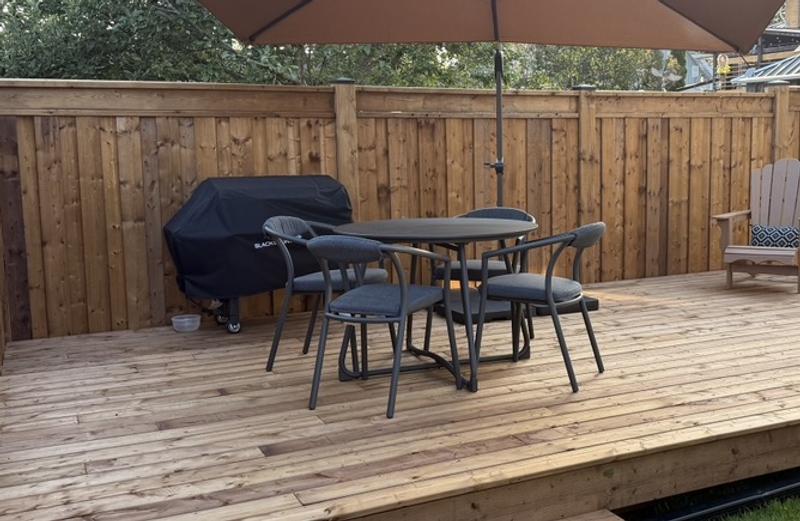 Perfect outdoor dining set