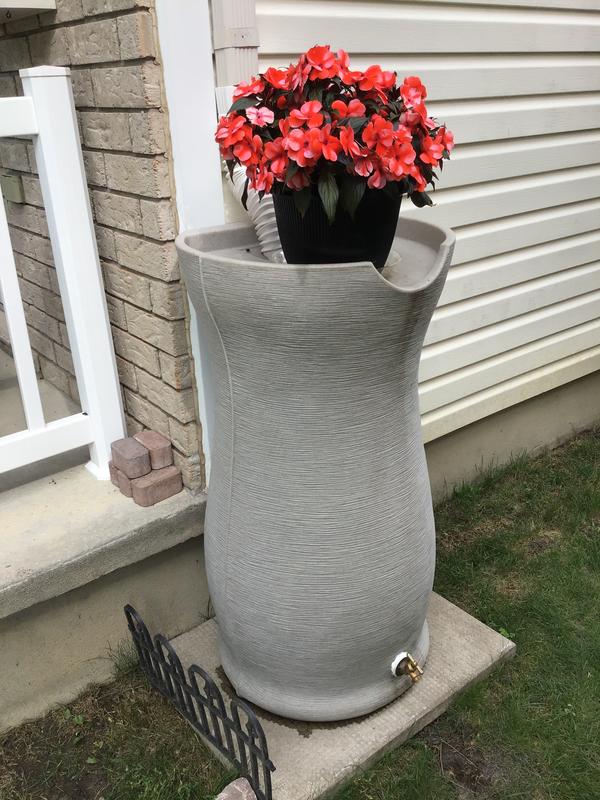 White caulking now visible after needing repair