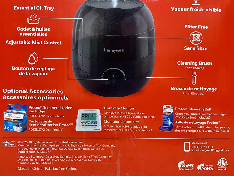 Optional accessories according to the box