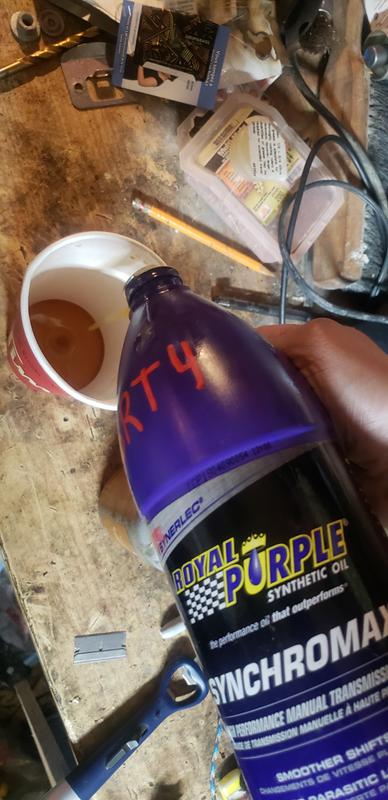 Wrong fluid this is way to thick to be synchromax.