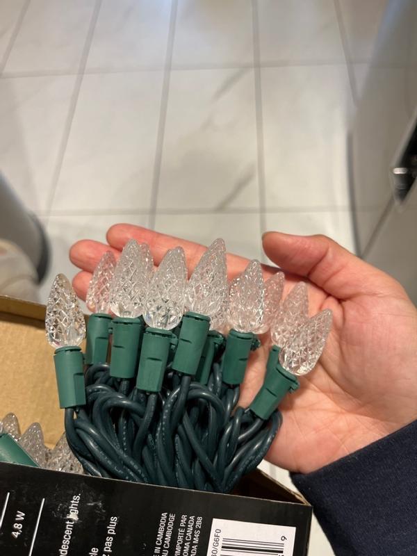 NOMA Outdoor 70 C6 LED Lights, Warm White Party City