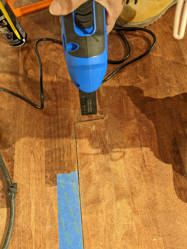 Clean kerf