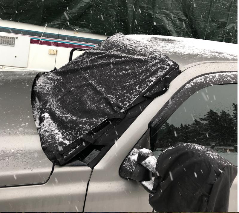 Full coverage top to bottom and side to side.