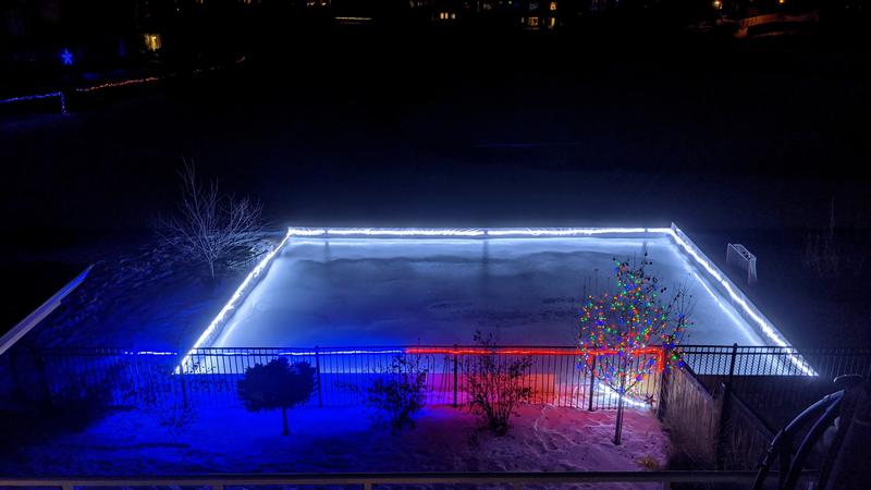 ODR lit up with Pure White Noma Neon Rope Light