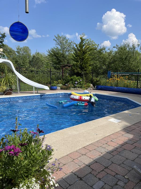 Pool noodle is front and Center.