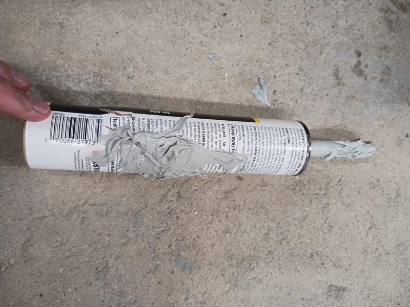 Side Blew out with less than 1/4 used