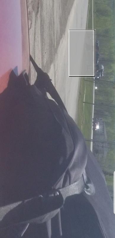 Pic on it's side..bag on roof.