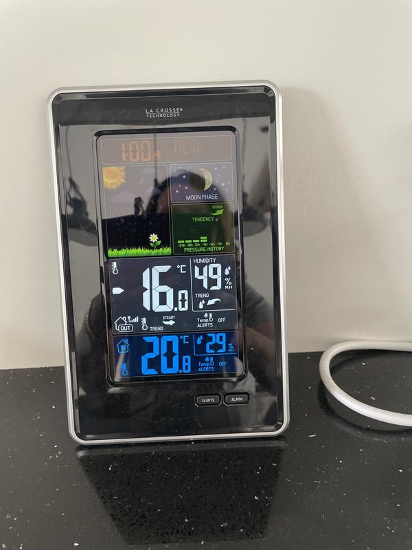 When you press for display that only stays on for a few seconds