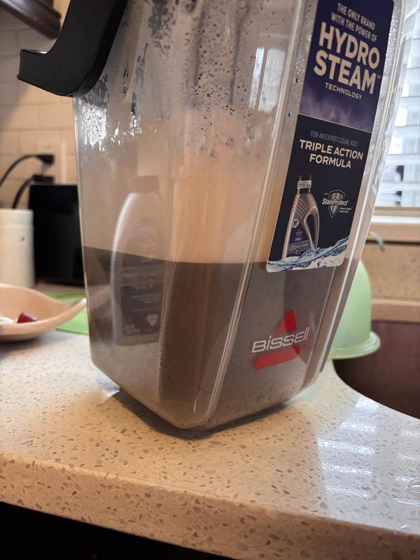 How dirty the water was