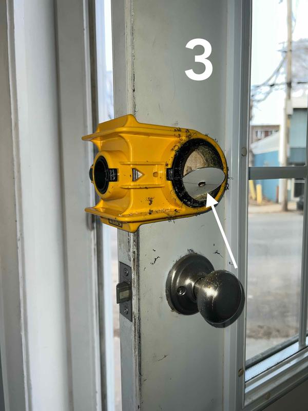 Rondelle métallique perforée