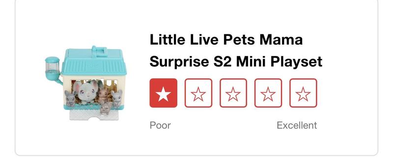 Shows mouse, I got the hamster shipped to me.