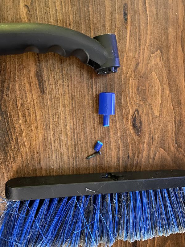 all the force is on a small 1/2 cm wide piece of plastic