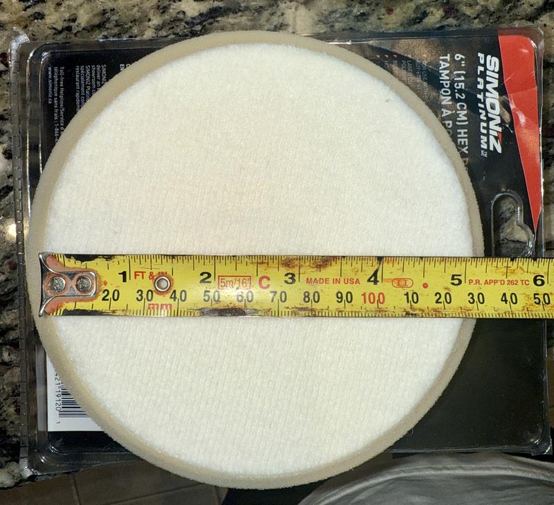 5 1/8" to the backing plate not 6"