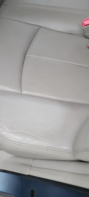 Before with a spot I cleaned for reference