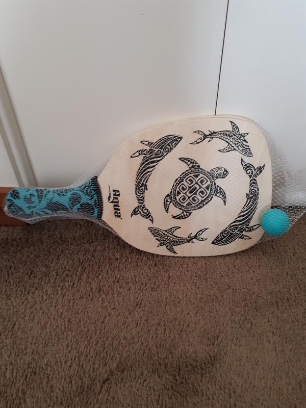 Aqua Wood Pickleball Set