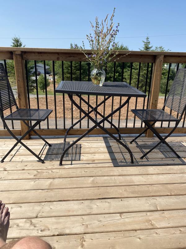 The new old bistro set!