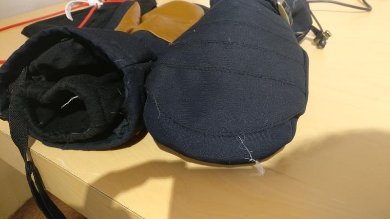 Feathers escape the Mitt too easily.