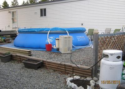 Having the water "Heated" :)