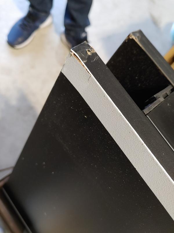 Corner damage out of the box