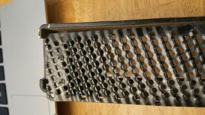 Showing slipped blade