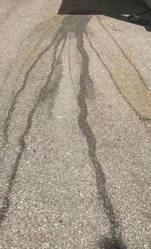 After using this “Oil Lift “! Made a disaster on my driveway!!!