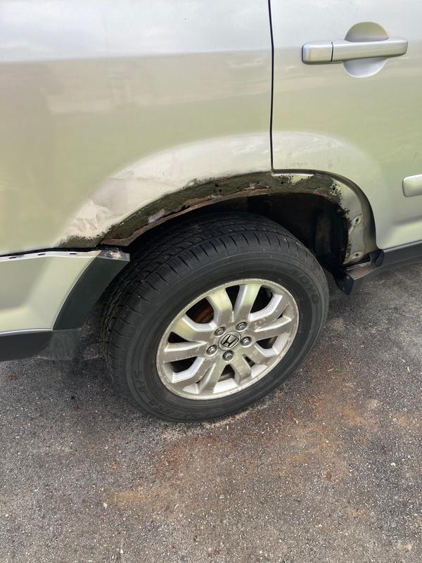 after wire wheel and rust converter use