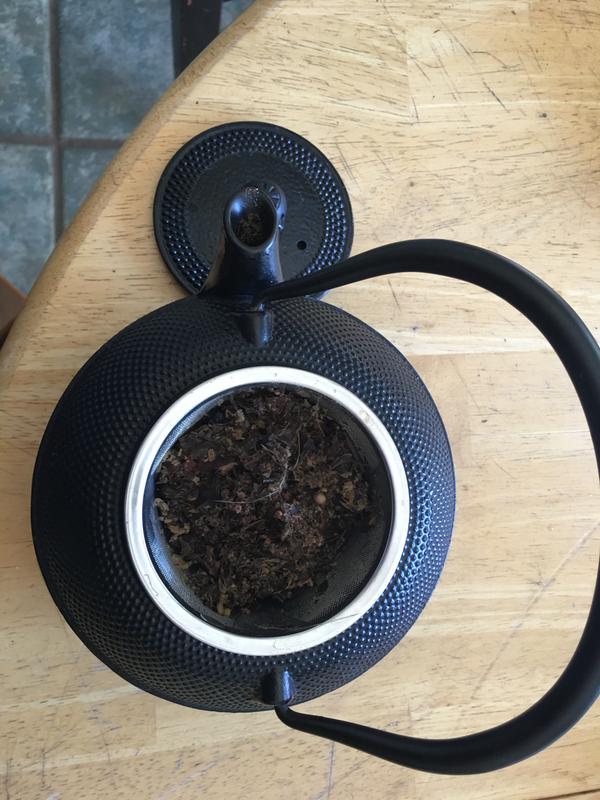 Large filter basket for steeping/filtering