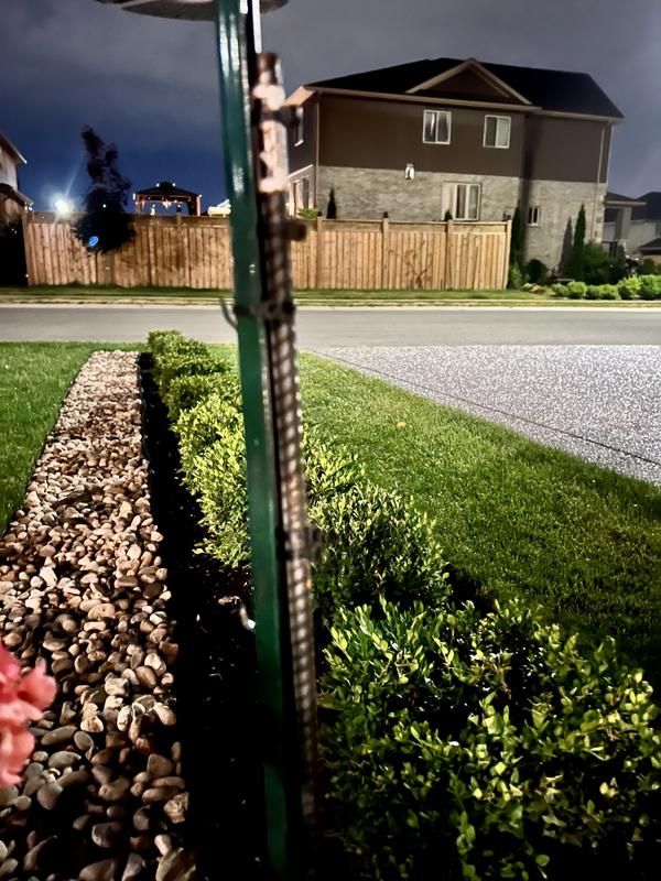 Hook stem with rebar and metal fence post reenforcement