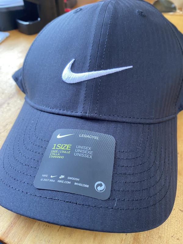  Nike Kids' Swoosh Adjustable Hat (Obsidian(6A2319-695