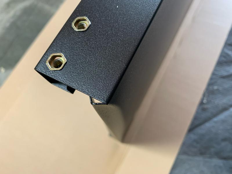 Still in the box, both sides had similar damage