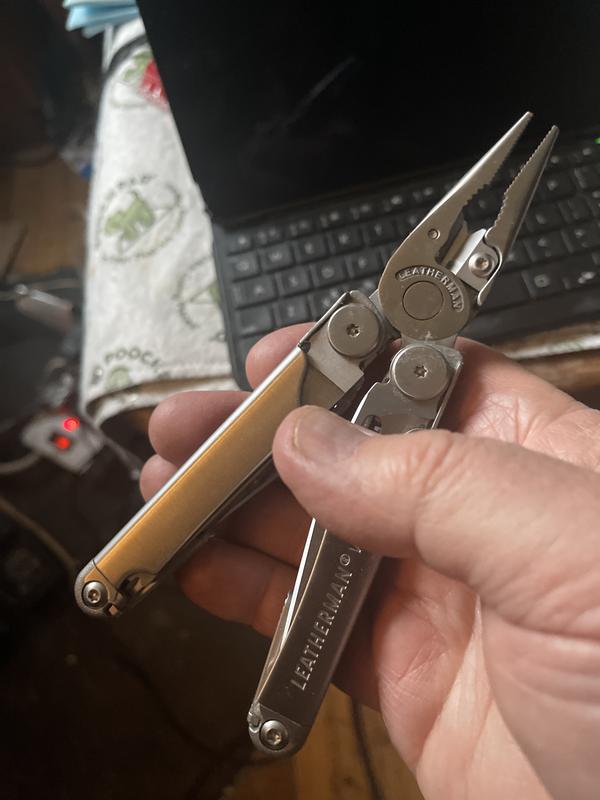 Strong needle nose pliers w cutter