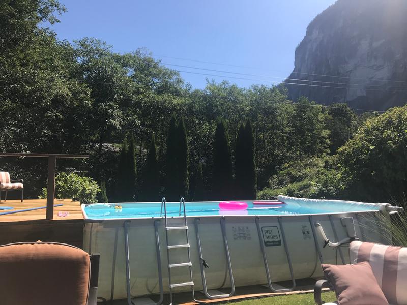 Morning dips are refreshing!