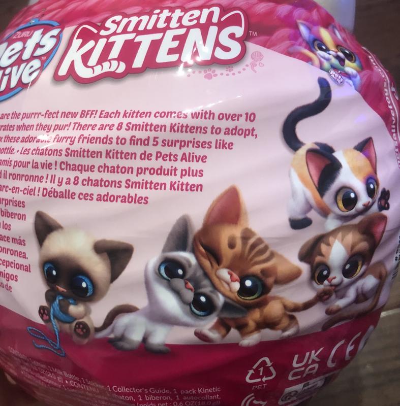 Pets Alive Smitten Kitten Interactive Plush By Zuru : Target