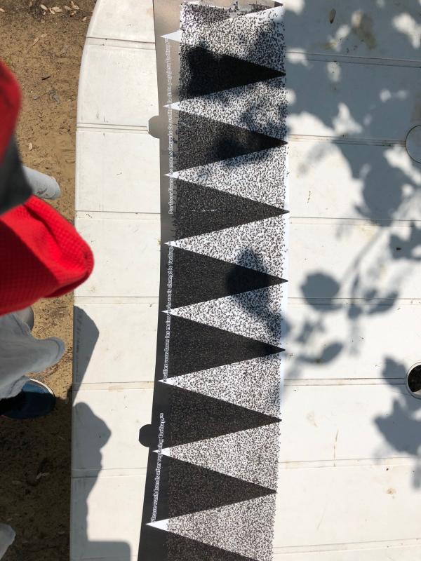 Résultat après une semaine