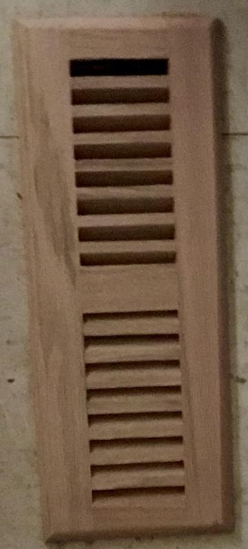 Wooden Floor Register