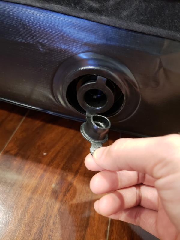 Second valve to close