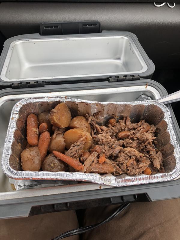 Roast carrots and potatoes