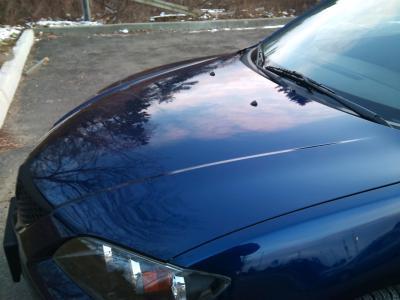 My Mazda3 after Lucas Slickmist Wipedown.