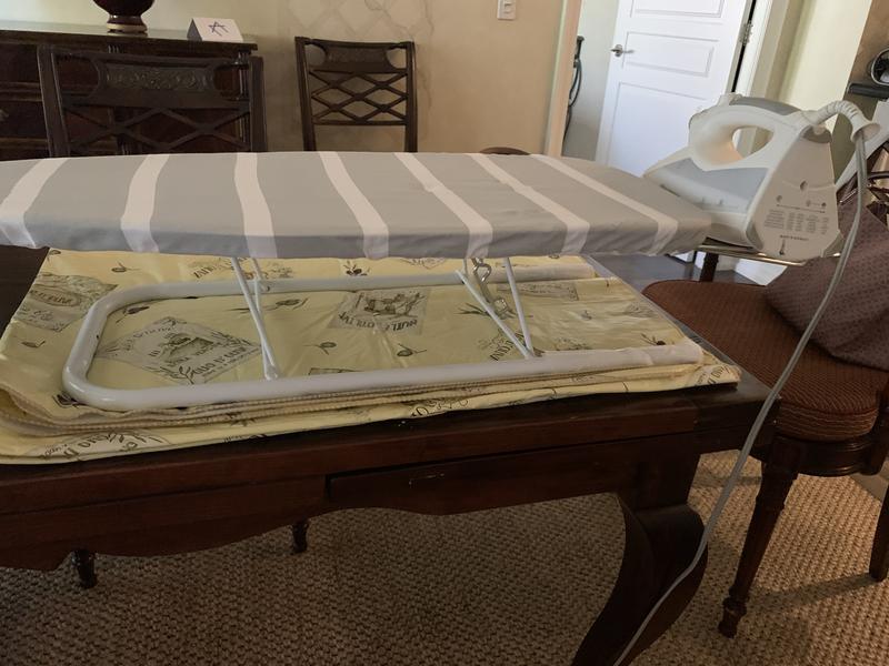 Set up on dining room table