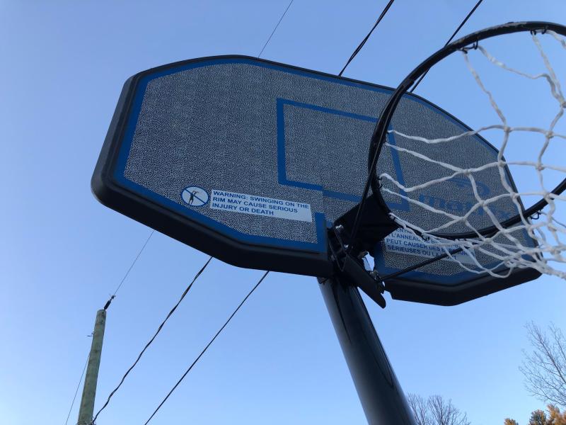 Damaged Matrix Basketball Net