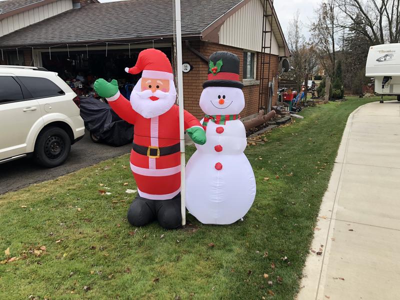 Santa and Snowman!