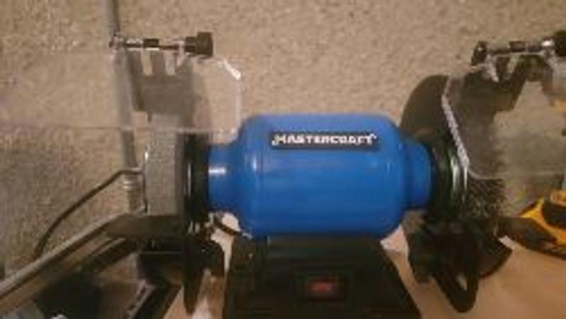 Mastercraft 2.1A Bench Grinder, 6-in